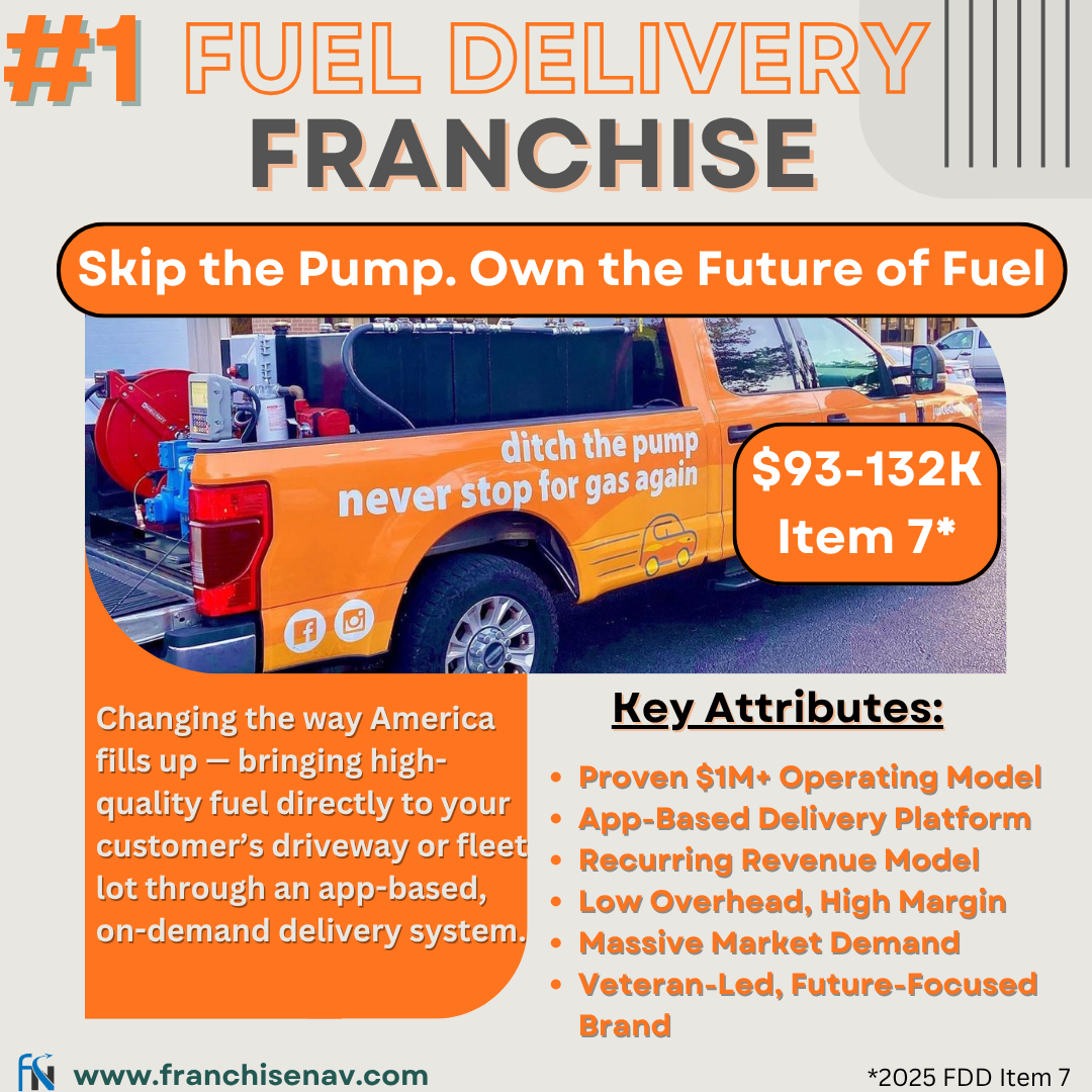 Fuel delivery franchise advertisement